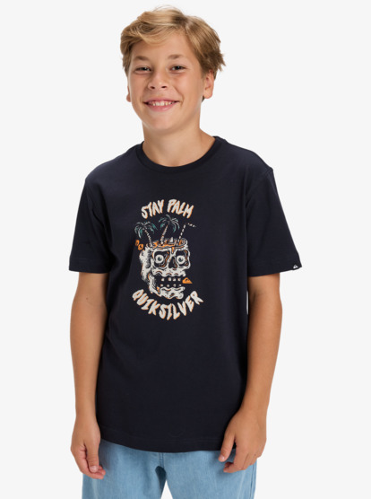 Ev Stay Palm - Short Sleeve T-Shirt for Boys 8-16  EQBZT04903