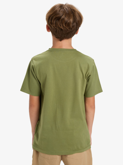 Ev Type Line - Short Sleeve T-Shirt for Boys 8-16  EQBZT04905