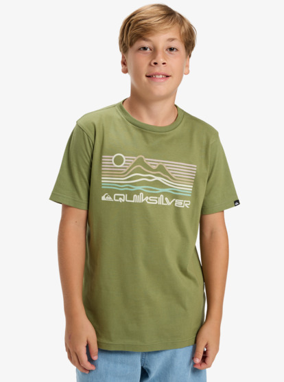 Ev Light Waves - Short Sleeve T-Shirt for Boys 8-16  EQBZT04907