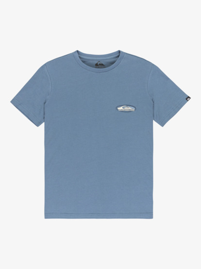 quiksilver, Evo Border Lines - Short Sleeve T-Shirt for Boys 8-16, CHINA BLUE (bnd0) Evo Border Lines - Short Sleeve T-Shirt for Boys 8-16  EQBZT04908