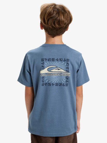 Evo Border Lines - Short Sleeve T-Shirt for Boys 8-16  EQBZT04908