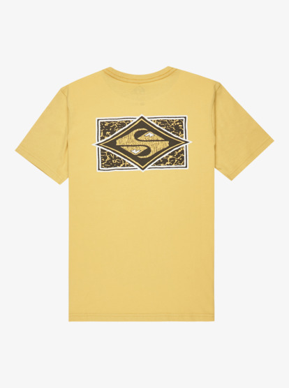 quiksilver, Evo Crisis - Short Sleeve T-Shirt for Boys 8-16, RATTAN (yhp0) Evo Crisis - Short Sleeve T-Shirt for Boys 8-16  EQBZT04909