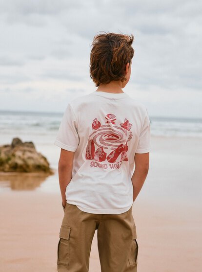 Evo Waves Festival - Short Sleeve T-Shirt for Boys 8-16  EQBZT04910