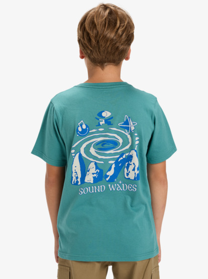 Evo Waves Festival - Short Sleeve T-Shirt for Boys 8-16  EQBZT04910