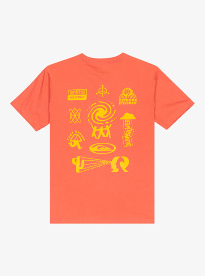 quiksilver, Hw Welcome All - Short Sleeve T-Shirt for Boys 8-16, MINERAL RED (mmz0) Hw Welcome All - Short Sleeve T-Shirt for Boys 8-16  EQBZT04913