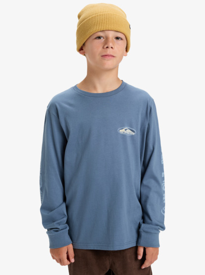 Evo Border Lines - Long Sleeve T-Shirt for Boys 8-16  EQBZT04914