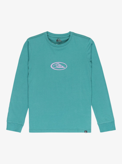 quiksilver, Evo Quik Rituals - Long Sleeve T-Shirt for Boys 8-16, DEEP SEA (gmw0) Evo Quik Rituals - Long Sleeve T-Shirt for Boys 8-16  EQBZT04915