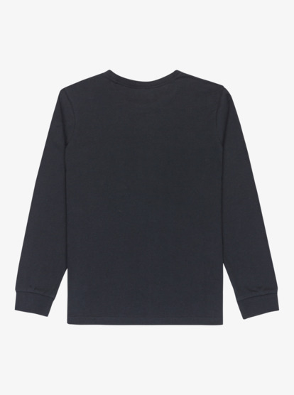 quiksilver, Ev Type Line - Long Sleeve T-Shirt for Boys 8-16, BLACK (kvj0) Ev Type Line - Long Sleeve T-Shirt for Boys 8-16  EQBZT04919