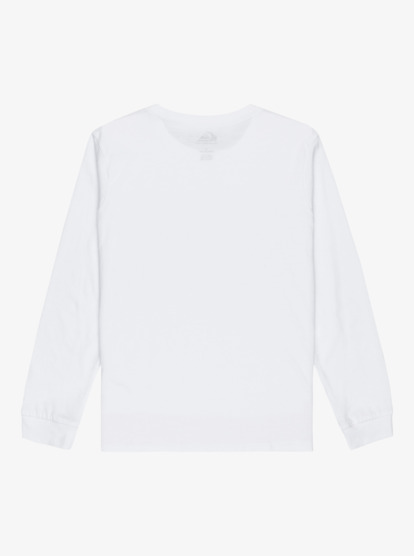 quiksilver, Ev Type Line - Long Sleeve T-Shirt for Boys 8-16, WHITE (wbb0) Ev Type Line - Long Sleeve T-Shirt for Boys 8-16  EQBZT04919