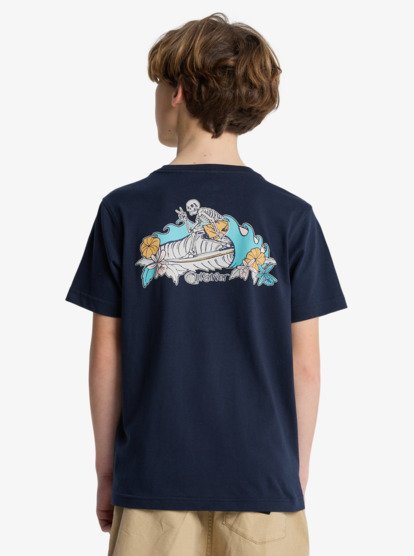 Skeleton Ride - Short Sleeve T-Shirt for Boys 8-16  EQBZT04967