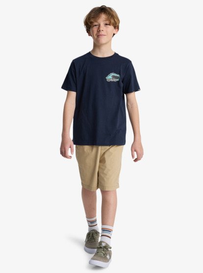 Skeleton Ride - Short Sleeve T-Shirt for Boys 8-16  EQBZT04967