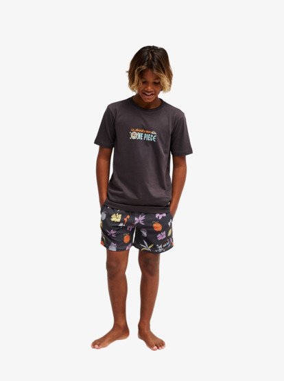 One Piece Pirates Island - Short Sleeve T-Shirt for Boys 8-16  EQBZT05043