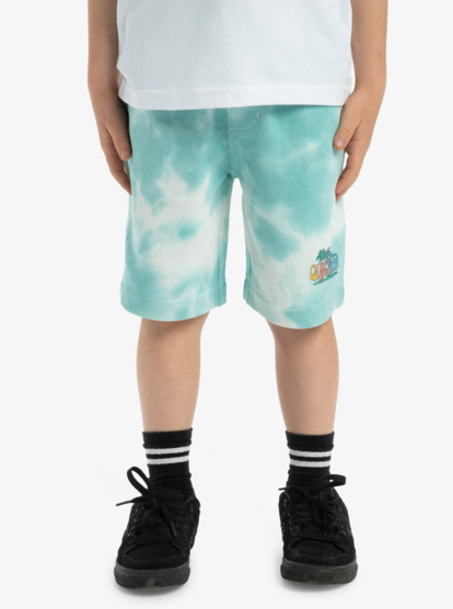 Tie Dye - Elastic Waist Shorts for Boys 2 - 7  EQKFB03121