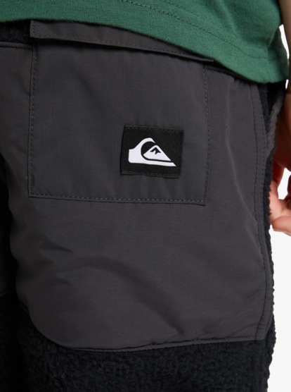 quiksilver, Back To S School Pt - Polar Joggers for Boys, BLACK (kvj0) Back To S School Pt - Polar Joggers for Boys  EQKFB03124