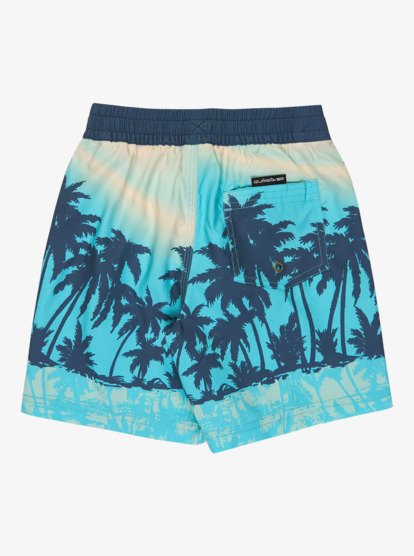 Everyday Printed Volley 13" - Swim Shorts for Boys 2-7  EQKJV03269