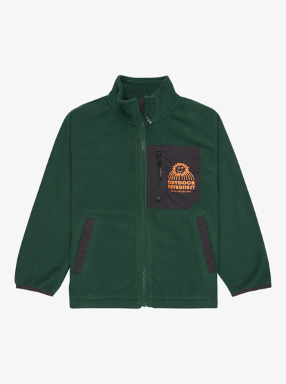 Ice Field - Full Zip Fleece for Boys  EQKPF03013