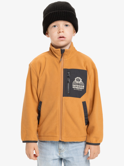 Ice Field - Full Zip Fleece for Boys  EQKPF03013