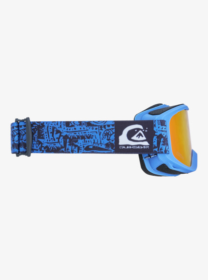 quiksilver, Little Grom - Ski/Snowboard Goggles for Boys, ROCK N ROLL/CLUX ML RED S3 (brt0) Little Grom - Ski/Snowboard Goggles for Boys  EQKTG03005