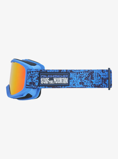 quiksilver, Little Grom - Ski/Snowboard Goggles for Boys, ROCK N ROLL/CLUX ML RED S3 (brt0) Little Grom - Ski/Snowboard Goggles for Boys  EQKTG03005
