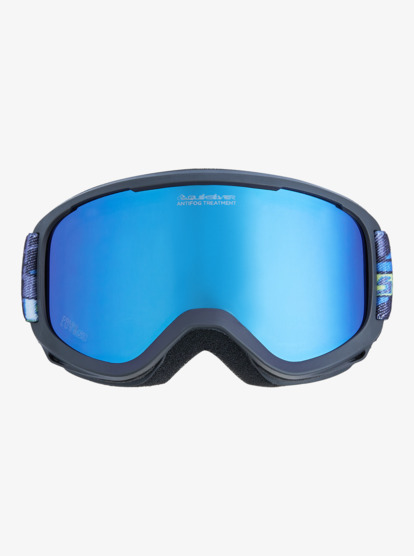 quiksilver, Little Grom - Ski/Snowboard Goggles for Boys, 3D CHECK/CLUX ML BLUE S3 (ykb0) Little Grom - Ski/Snowboard Goggles for Boys  EQKTG03005