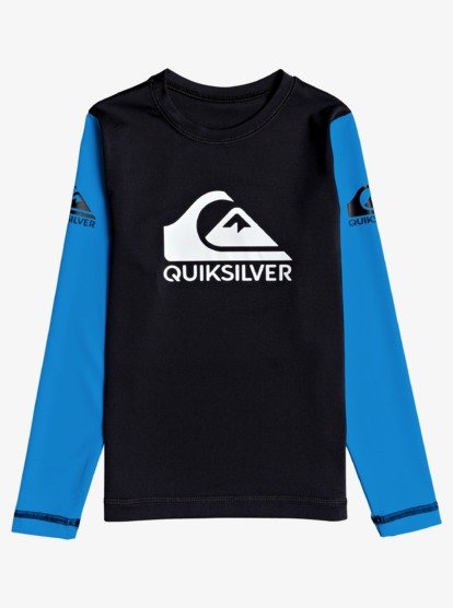 Boys 2-7 Heats On Long Sleeve UPF 50 Rash Vest | Quiksilver