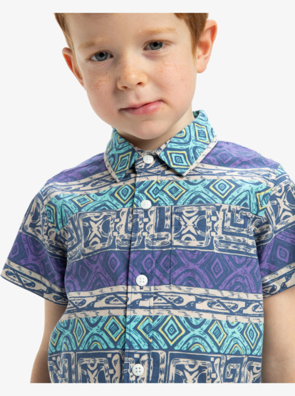 Global Heat - Short Sleeves Shirt for Boys 2 - 7  EQKWT03253