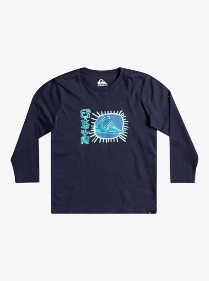 Qs Circled - Long Sleeve T-Shirt for Boys 2-7  EQKZT03511