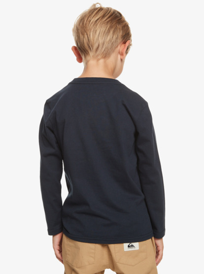 Vintage Feel - Long Sleeve T-Shirt for Boys 8-16  EQKZT03539