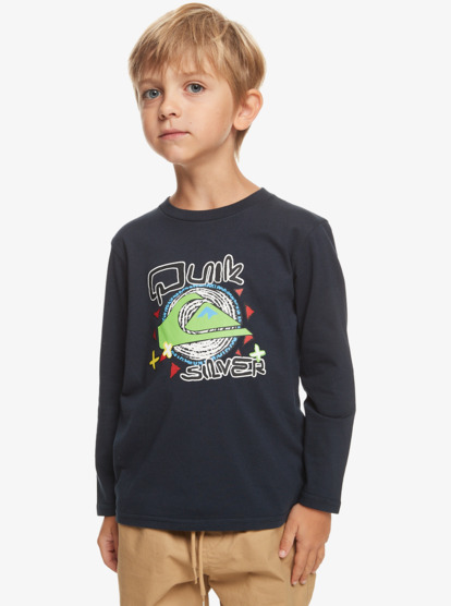 Vintage Feel - Long Sleeve T-Shirt for Boys 8-16  EQKZT03539