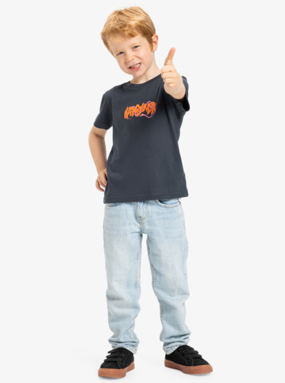 quiksilver, Ev Bloomsday - Short Sleeve T-Shirt for Boys, INDIA INK (ksh0) Ev Bloomsday - Short Sleeve T-Shirt for Boys  EQKZT03570