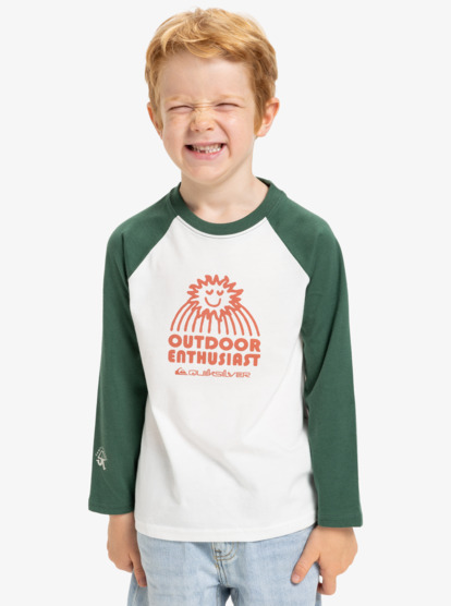 Ev Spot On Raglan - Long Sleeve T-Shirt for Boys  EQKZT03574