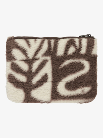 quiksilver, The Winter Aop - Bolsillo amplio para mujer, CHOCOLATE BROWN MINI CHECKER (csd6) The Winter Aop - Pouch Pocket for Women  EQWBP03009