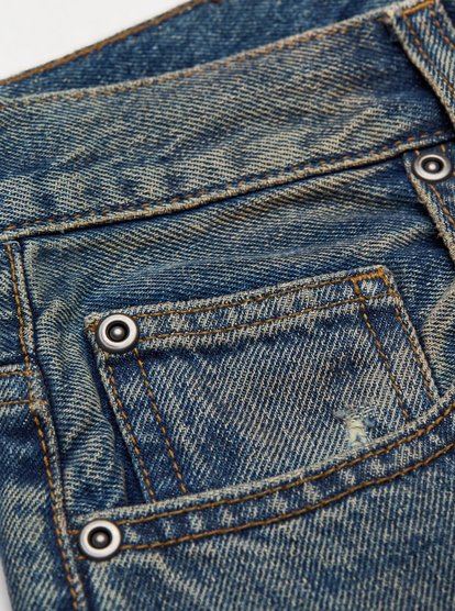 QSW Wide Crop Denim  EQWDP03031