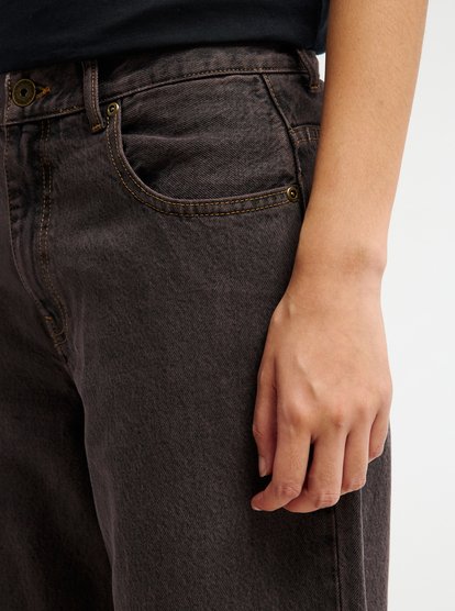 QSW Wide Crop Denim  EQWDP03031