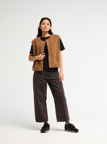 QSW Wide Crop Denim  EQWDP03031