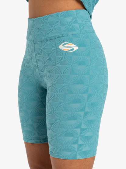 Tropic Day Cyclist - Fleece Shorts for Women  EQWFB03060