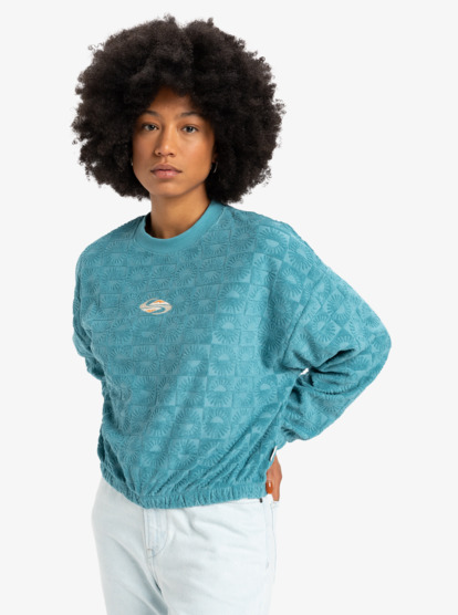 Tropic Day Sponge - Sweater Fleece for Women  EQWFT03183