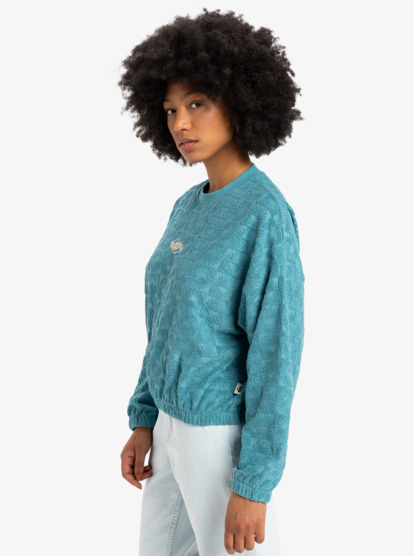 Tropic Day Sponge - Sweater Fleece for Women  EQWFT03183