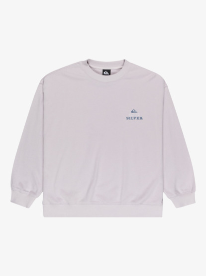 quiksilver, Standard - Cuello redondo para mujer, LILAC MARBLE (sfn0) Standard - Crew Neck for Women  EQWFT03188