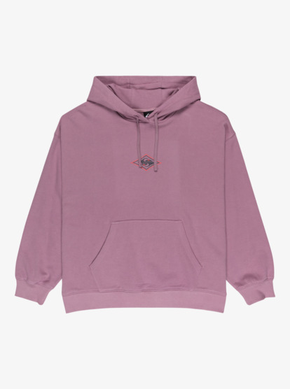 quiksilver, Standard - Sudadera con capucha para mujer, ELDERBERRY (pkm0) Standard - Hoodie for Women  EQWFT03189
