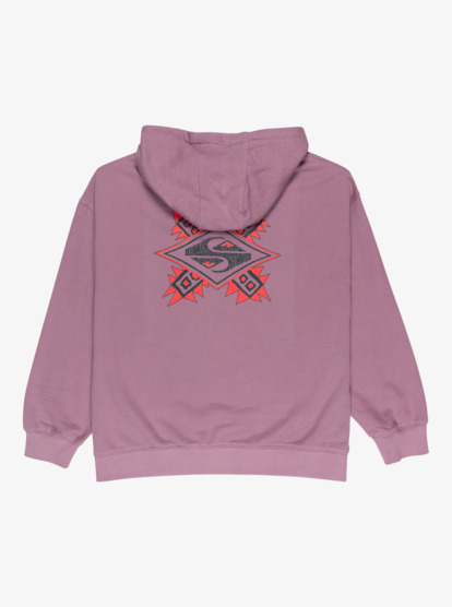 quiksilver, Standard - Sudadera con capucha para mujer, ELDERBERRY (pkm0) Standard - Hoodie for Women  EQWFT03189