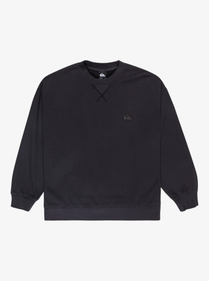 quiksilver, Essential - Crew Neck for Women, TARMAC (kta0) Essential - Crew Neck for Women  EQWFT03190
