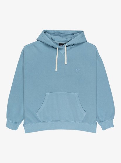 quiksilver, Essential - Sudadera con capucha para mujer, ASHLEY BLUE (bhl0) Essential - Hoodie for Women  EQWFT03191
