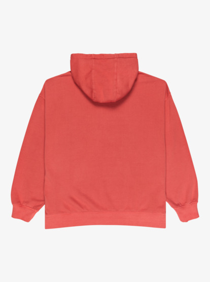 quiksilver, Essential - Sudadera con capucha para mujer, MINERAL RED (mmz0) Essential - Hoodie for Women  EQWFT03191