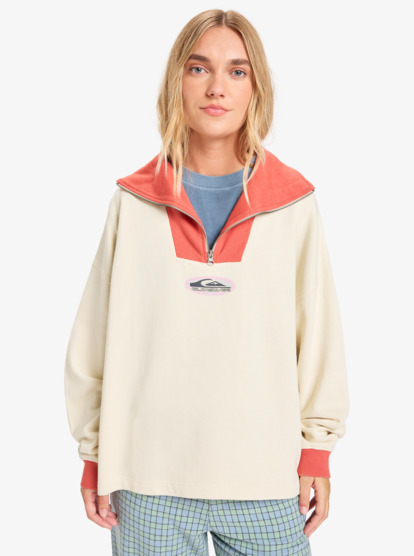 Sungai Block - Half Zip for Women  EQWFT03192