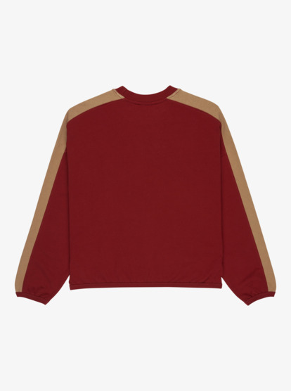 quiksilver, Mercury Block - Crew for Women, BIKING RED (rsg0) Mercury Block - Crew for Women  EQWFT03202