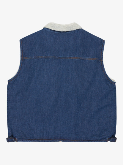 quiksilver, Road By Night Lined - Denim Jacket for Women, MEDIUM BLUE (bygw) Road By Night Lined - Denim Jacket for Women  EQWJK03081