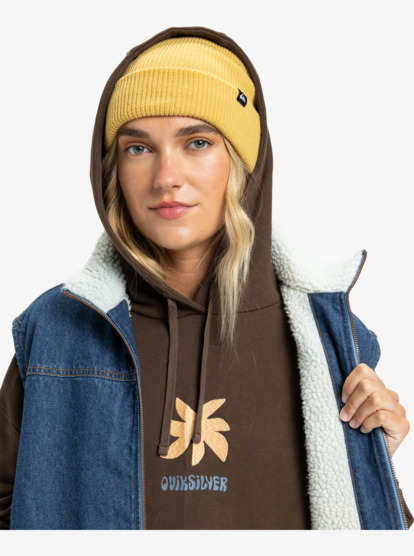 quiksilver, Road By Night Lined - Denim Jacket for Women, MEDIUM BLUE (bygw) Road By Night Lined - Denim Jacket for Women  EQWJK03081