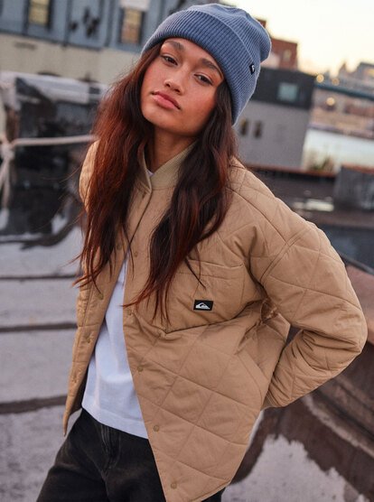 Shining Quilted - Quilted Jacket for Women  EQWJK03084
