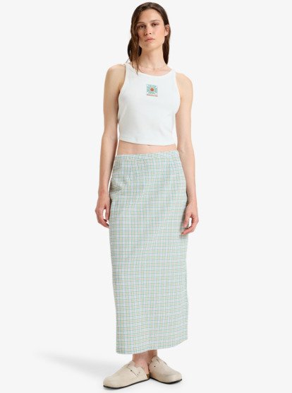 quiksilver, Penida - Sleeveless T-Shirt for Women, SNOW WHITE (wbk0) Penida - Sleeveless T-Shirt for Women  EQWKT03195